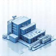 Icon representing state-of-the-art seafood processing facilities