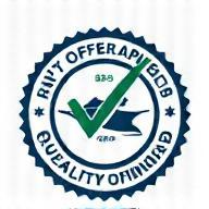 Icon representing adherence to quality standards