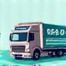 Illustration representing reliable seafood distribution logistics